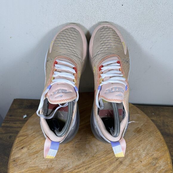 Nike Air Max 270 React Shoes Womens Size 8 Mesh CW5589-600 Running Athletic Snea - Picture 8 of 11